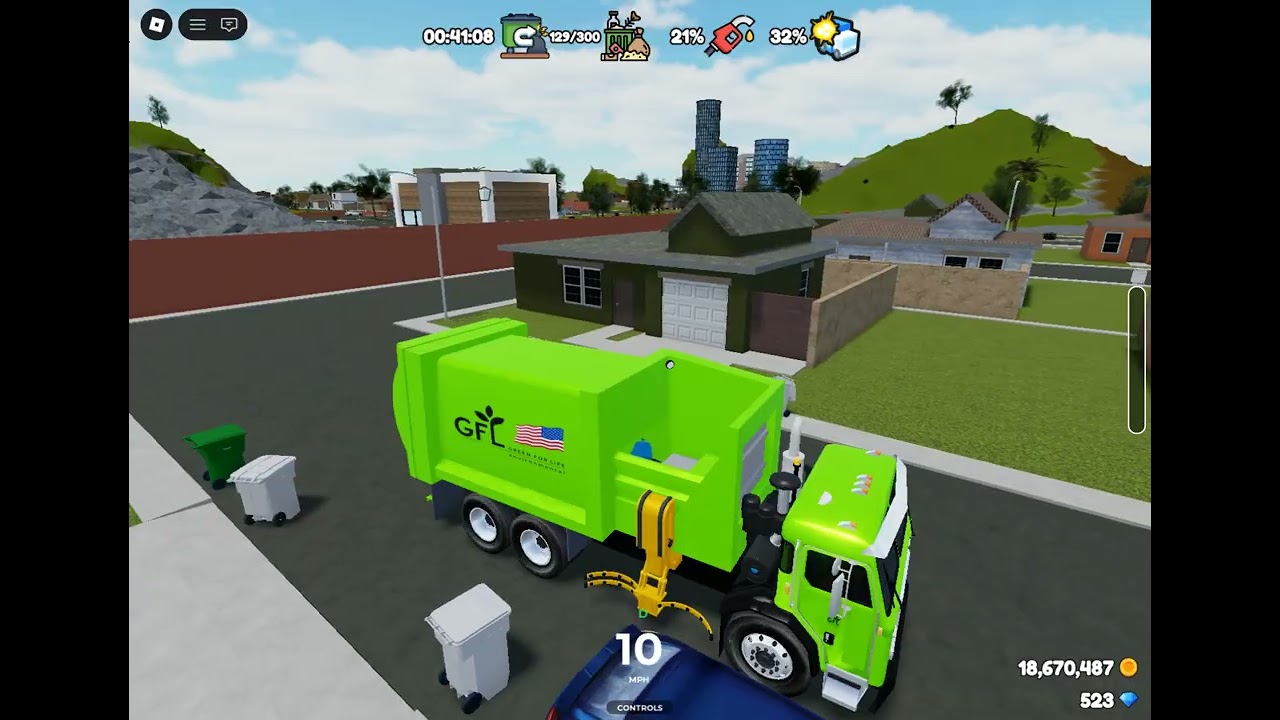 GFL Environmental Peterbilt 320 New Way Sidewinder