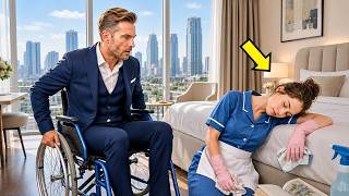 The Paralyzed CEO Hadn't Smiled for Years - Until He Found the Maid Sleeping by His Bed!
