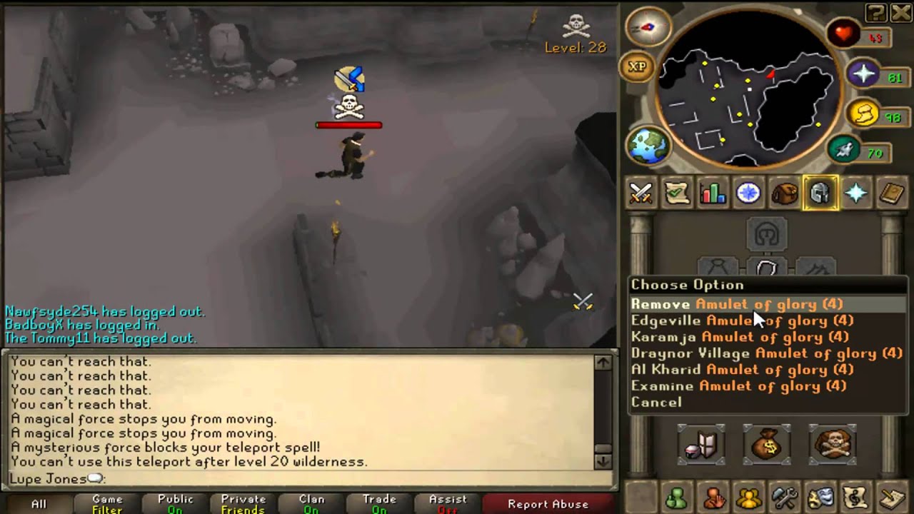 RS Glitch Invisible Pker lol