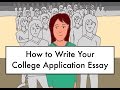 How to write a college essay video youtube - How to Write an Essay on YouTube to Reach