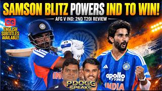 SAMSON'S BRUTAL 57 OFF 22! | IND vs AFG 2nd T20I Review: India Seal Series Win | Pdoggspeaks screenshot 3