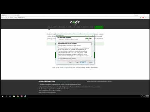 27 Installing NODE JS  WINDOWS users