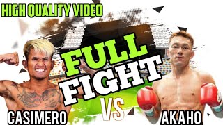 CASIMERO VS AKAHO | CONTROVERSIAL BOXING DECISION | HD QUALITY (1080P)