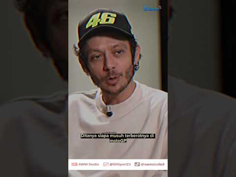 Ditanya Siapa Musuh Terberatnya di MotoGP, Valentino Rossi Jawab Begini!!