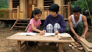 Trieu Khanh Builds a Bigger Study Table So Tieu Ly Can Teach Hanh to Write