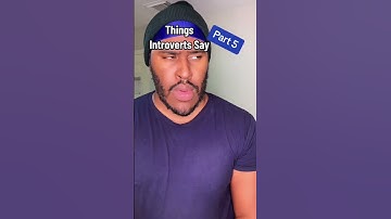 Things Extroverts Say Vs Things Introverts Say Part 5 🗣️ #shorts