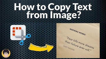 How to Copy Text from Image