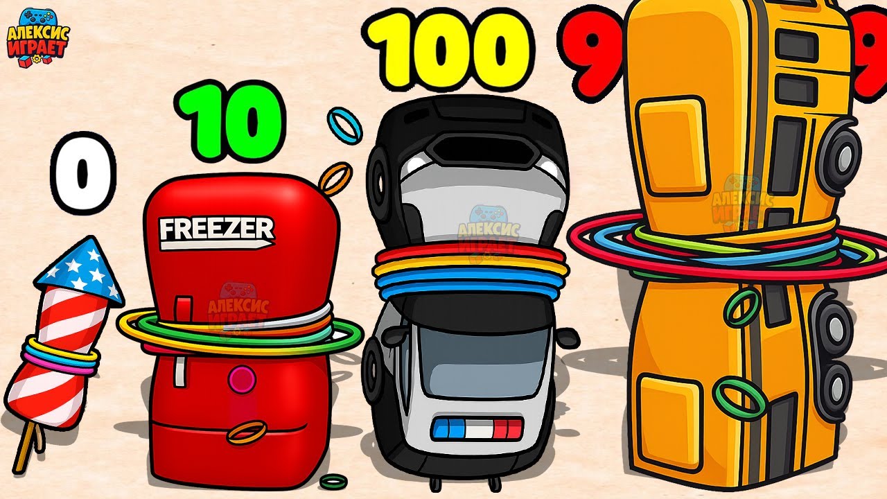 УРА! Я СЛОМАЛ ЭТИМИ РЕЗИНКАМИ ОБСОЛЮТНО ВСЕ В ИГРЕ Flexy Runner