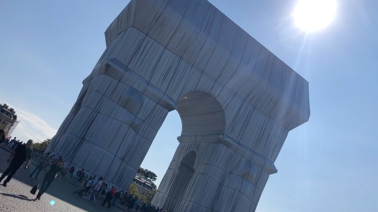 L'Arc de Triomphe, Wrapped - Christo and Jeanne-Claude | Paris