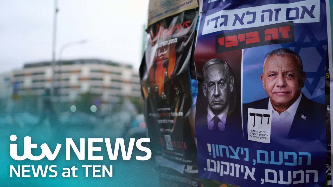 Israel braces for pivotal election - Watch Monday's ITV News at Ten ...