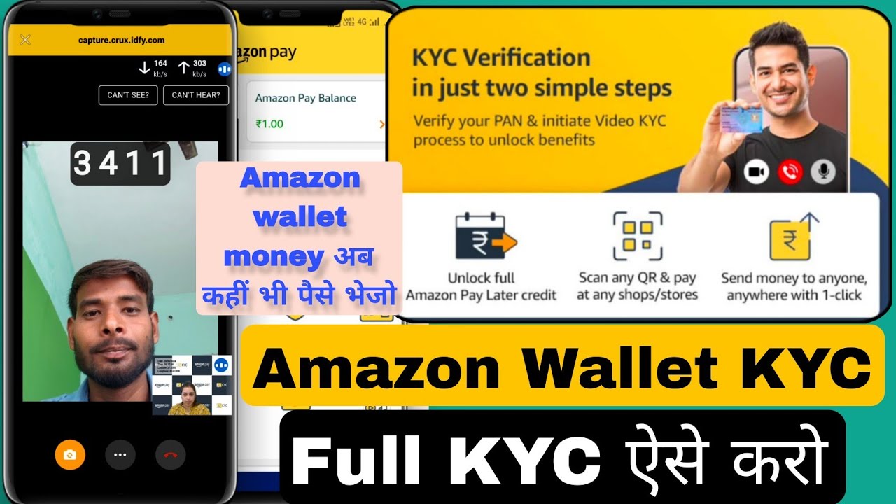 Amazon wallet full kyc kaise kare / amazon wallet kaise banaye - YouTube