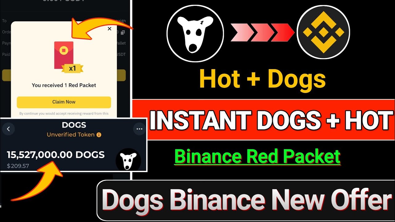 INSTANT 1$ CLAIM | Dogs Withdraw | Binance New Offer | Dogs Claim | Hot mining Withdraw | Dogs Offer
