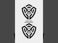 Logo Design Process With Grids | Logo Design Tutorial#logo #logodesign #logodesigntutorial