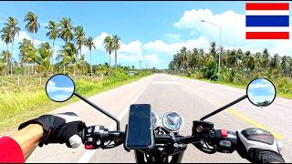 🇹🇭🇲🇲 We Rode Our Motorcycle Close to Myanmar to Go Drink Tea