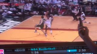 Lebron James pushes without getting a Foul - NBA's Finest