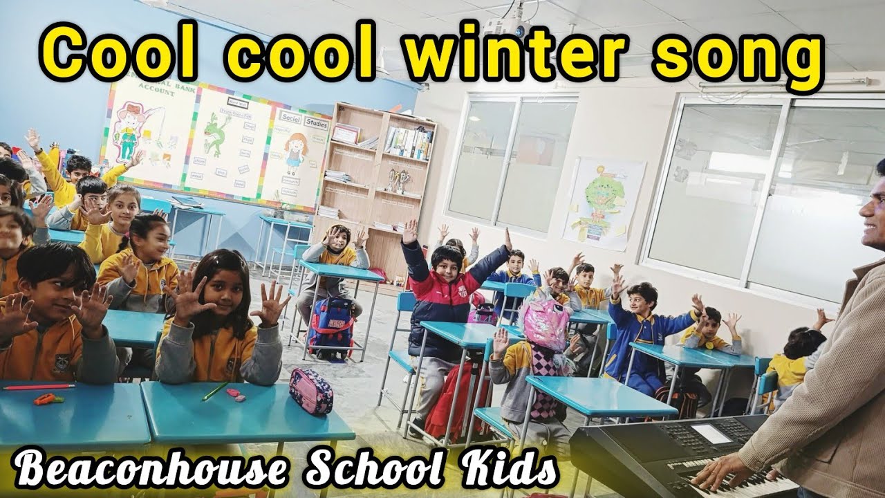 Cool Cool Winter Here You Come ❄️ | Winter Song for Kids | Beaconhouse School 