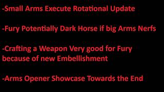 Last Short Update before season start