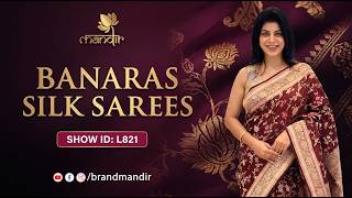 Banarasi Silk Sarees Collection | WhatsApp Number : 733 733 7000 | Brand Mandir Sarees LIVE