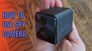 How to Use Hidden Camera: AWESOME Javiscam 1080P Wireless Spy Camera