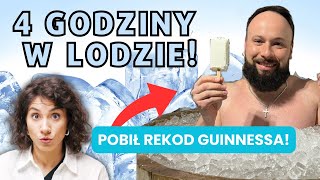 Wytrzymał 4h w lodzie! Czy warto morsować? Łukasz ICE KING Szpunar