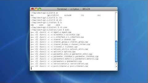 YAMI4 Tutorial 2. Compilation
