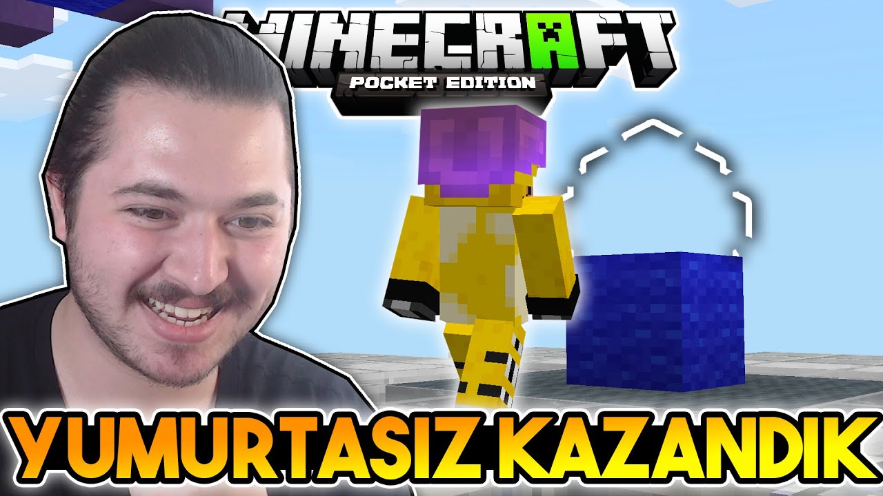 YUMURTASIZ KAZANDIK!!🥚| Minecraft PE EggWars