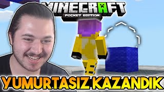 YUMURTASIZ KAZANDIK!!| Minecraft PE EggWars