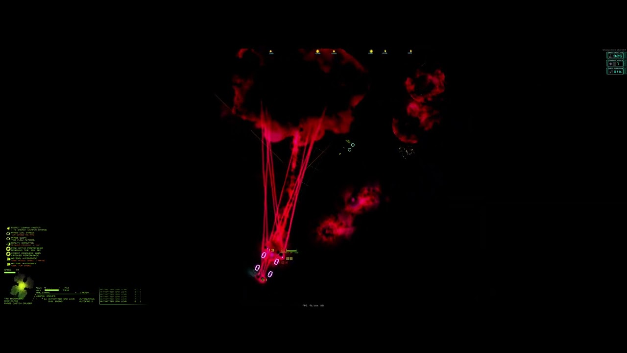 (Starsector) Solo Doom vs. Transcendent Shroud Fleet