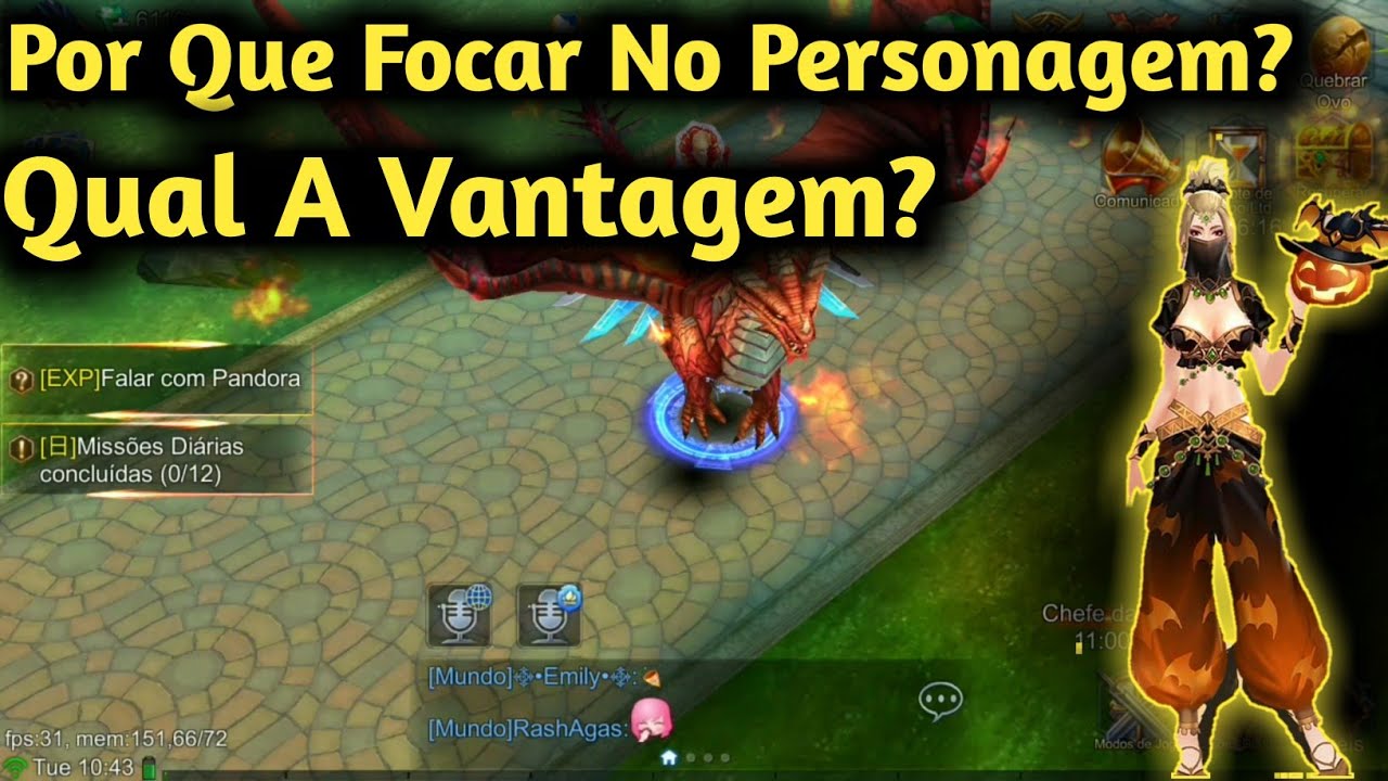 Por Que Focar No HP Do Personagem? / Goddess: Primal Chaos (Dicas) - YouTube