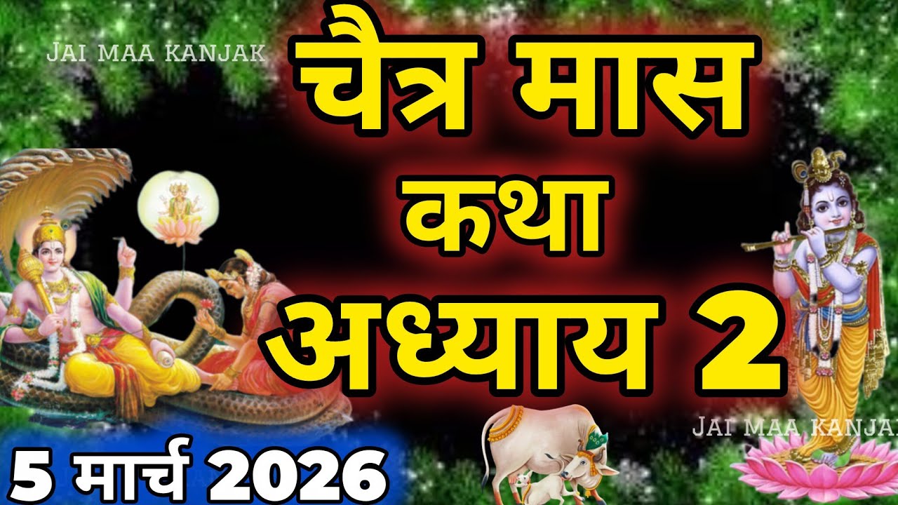 चैत्र मास कथा - अध्याय 2 || Chaitra Maas Ki Katha Day2 || Chaitra mahatmya adhyay 2 देवीपुराण कथा 2
