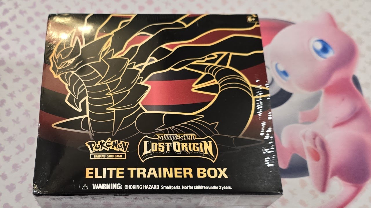 Pokémon Lost Origin Elite Trainer Box - YouTube