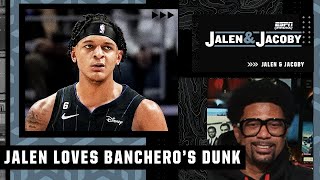 Paolo Banchero 'dunked on the ENTIRE CITY!' - Jalen on the Magic rookie's NBA debut | Jalen \& Jacoby