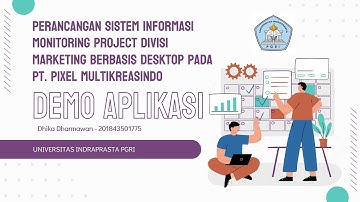 Simulasi Aplikasi Monitoring Project Divisi Marketing | Berbasis Dekstop | Java Netbeans