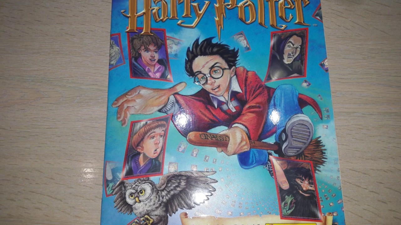 Panini 2001 COMPLETE Harry Potter sticker album review YouTube