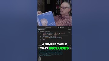 The Power of Lua Tables #shorts