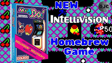 NEW Intellivision HomeBrew game - Mr. Do!