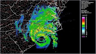2020 Isaias - Raleigh NC WSR-88D Radar Animation 1280x720