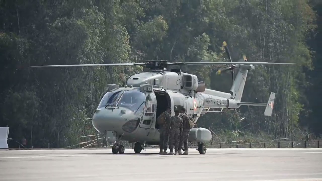 Fighter Jets and Helicopters in Action at Moran Bypass ELF |