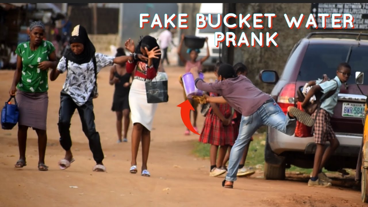 FAKE WATER BUCKET PRANK!😳😂||2022 PRANK||HILARIOUS||UK ENERGY TV