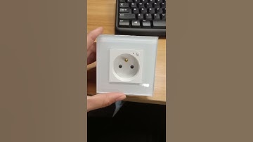 Bseed Single French Socket🔅 | Glass Panel Wifi Smart Wall Socket 16A