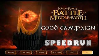 LOTR: Battle For Middle Earth Speedrun (Good)(Easy)(1:39:45)