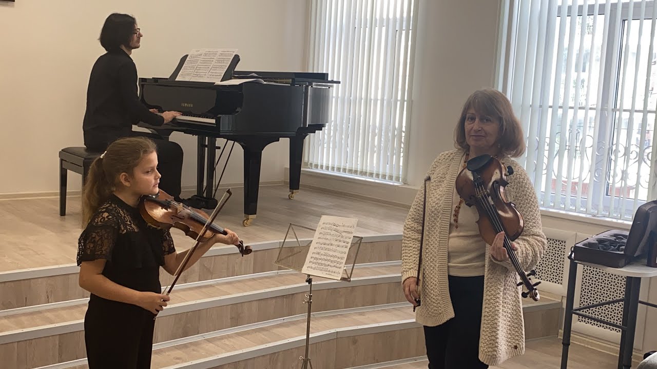 11.10.2020 Мастер-классы Татьяны Полозовой (скрипка), ученица: Каролина Шакирова, 10 лет