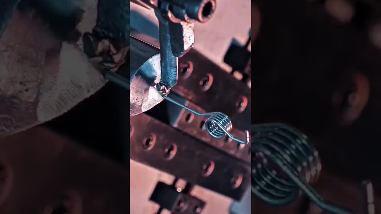 Herstellung von Metall-Federclips – Präzisionsfertigung im Zeitraffer 🔧⚙️ 