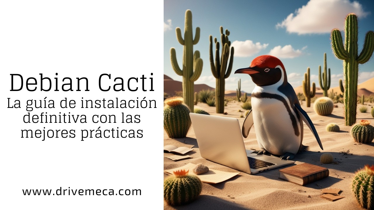 Guía de instalación de Cacti en Debian Server. Tutorial paso a paso