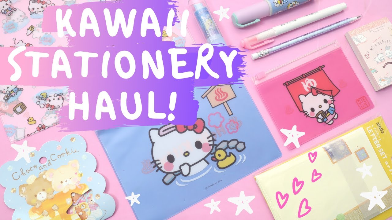 Cute & Unique Japanese Stationery Items ft Inku Crate August YouTube
