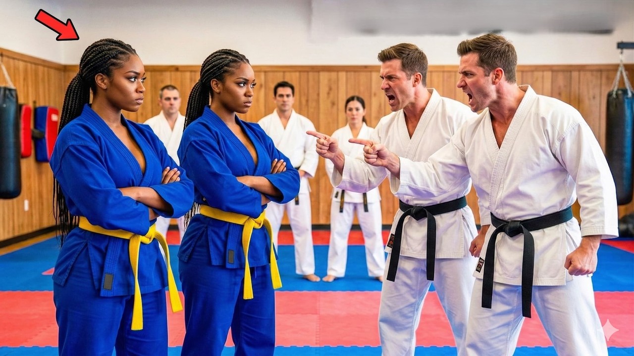 Cinture Nere Sfidano Gemelli Afroamericani — Ignari Che Fossero Addestrati Dall'Esercito Militare