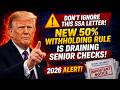🚨 Don't Ignore This SSA Letter! New 50% Withholding Rule Is Draining Senior Checks (2026 Alert)