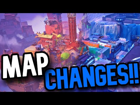 Valorant map Ascent recreated in Fortnite's creative mode 