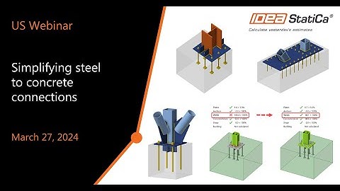 Simplifying steel to concrete connections