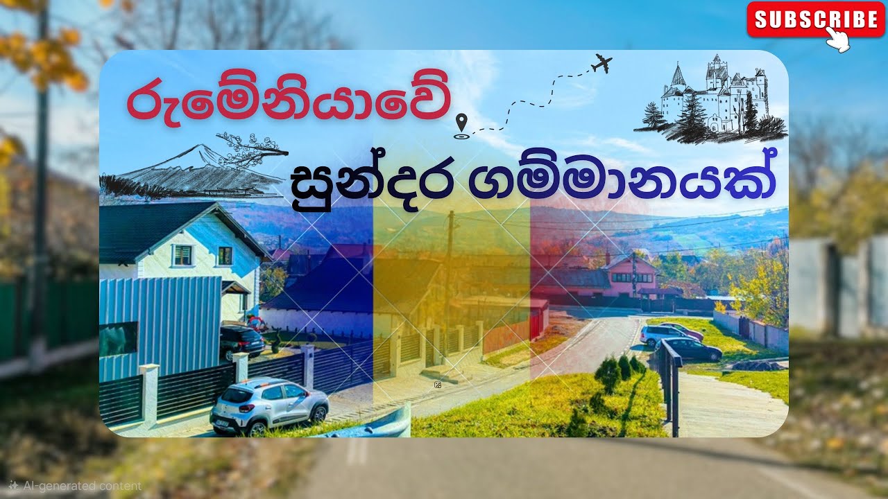 රුමේනියාවේ පැරණි  ගම්මානයක සුන්දරත්වය.. 😍🇹🇩 |  Romania , Bacau |  #worldtravelbuddies  | #romania 💐